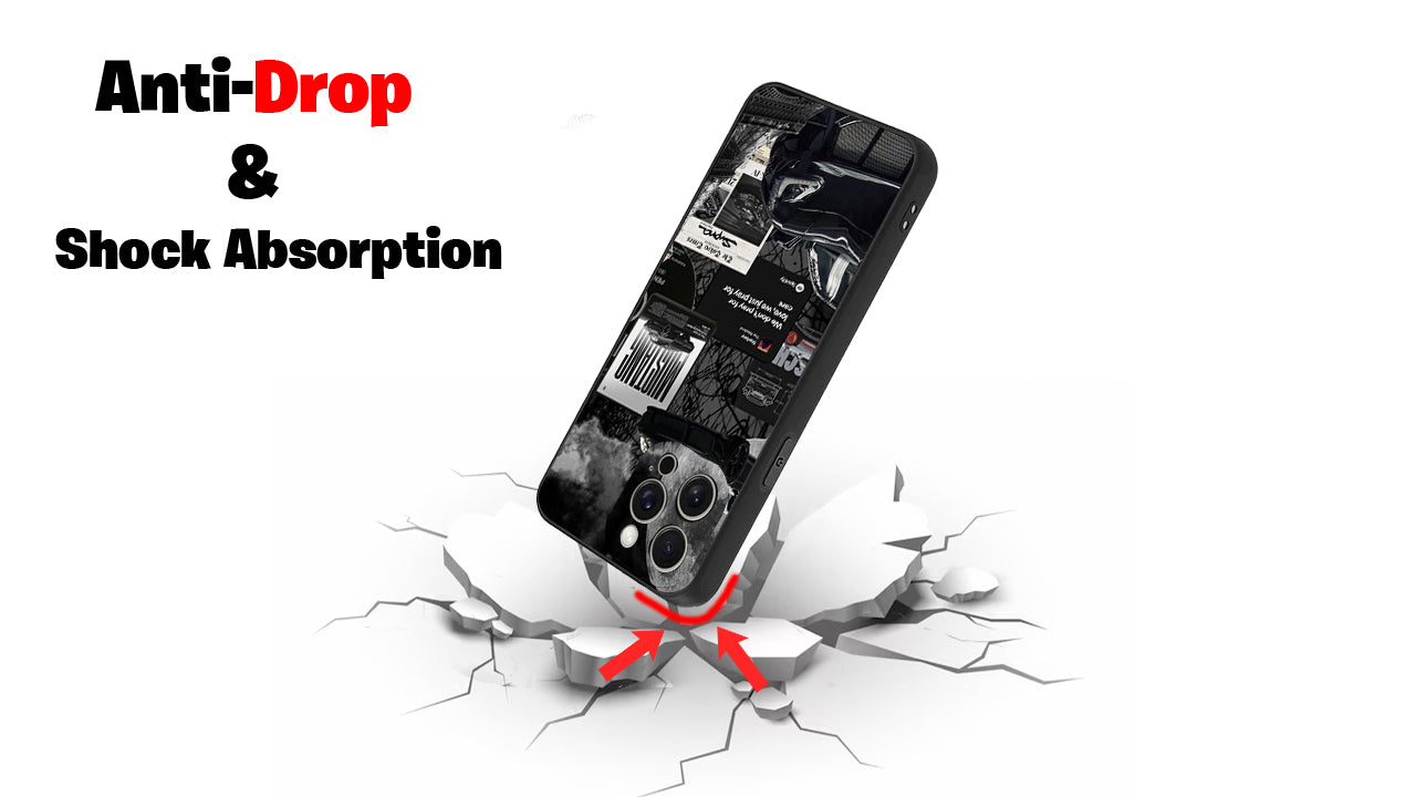 Vintage Car Enthusiast Phone Case – Mustang Supra Racing Collage