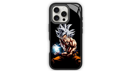 Ultra Instinct Anime Warrior Phone Case – Shonen Energy Glow Design