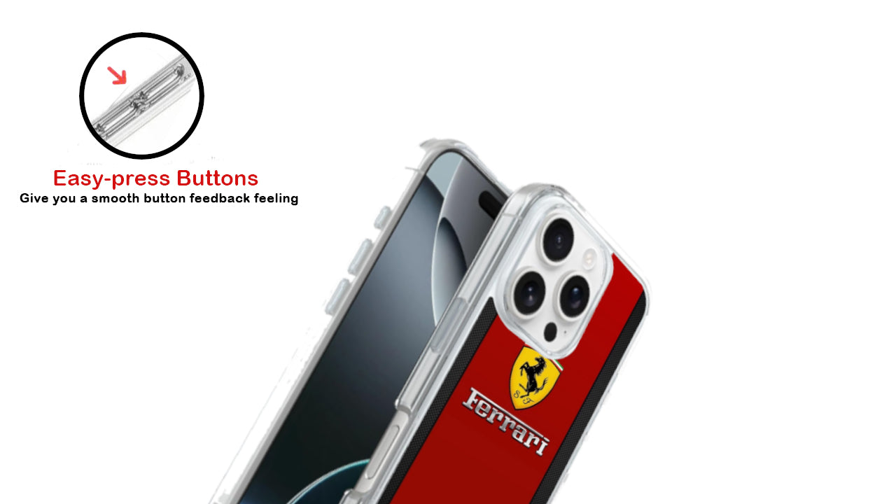 Ferrari F1 Racing Team Red Phone Case by CaseAdvisor