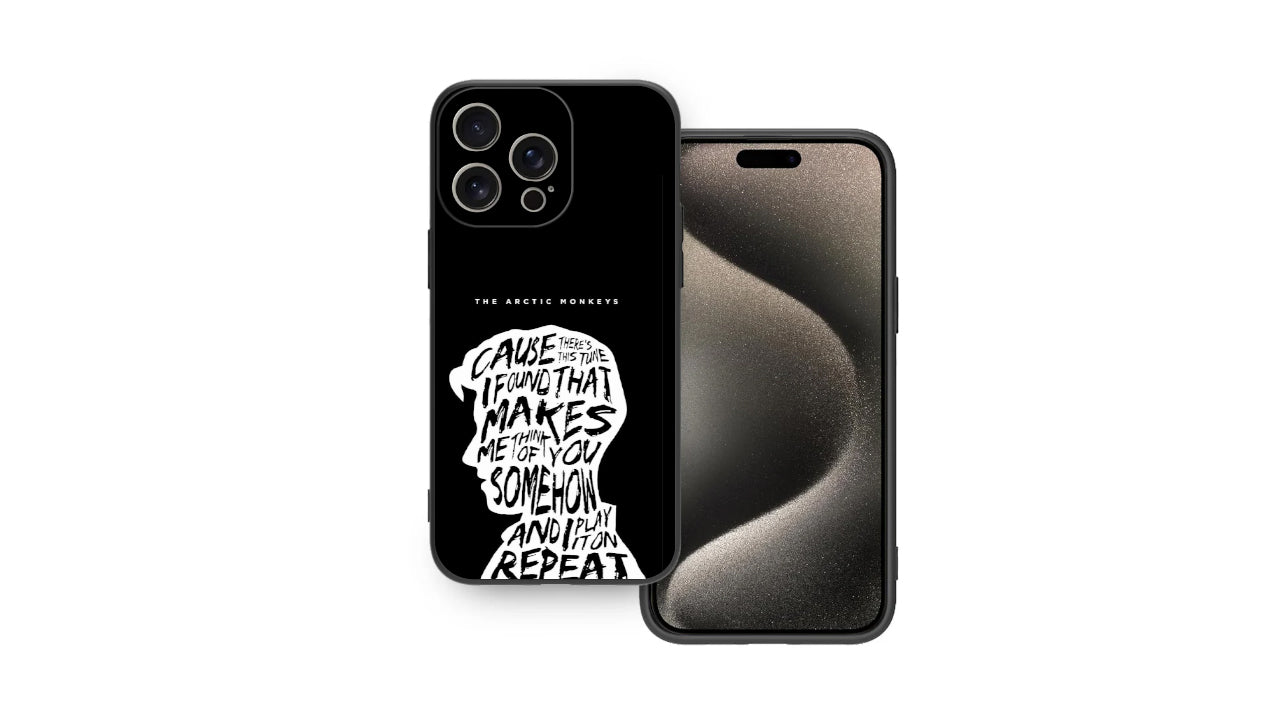 The Arctic Monkeys Lyrics Phone Case – Indie Music Album Art