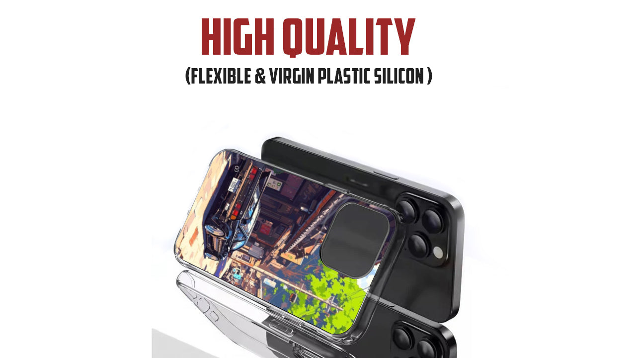 JDM Sports Car Japanese Street Phone Case – Retro Aesthetic Tuner