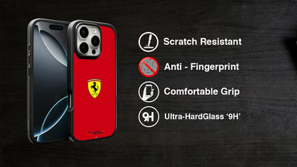 Ferrari Logo & Scuderia Phone Case – Classic Red Racing Design