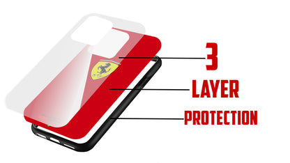 Ferrari Logo & Scuderia Phone Case – Classic Red Racing Design