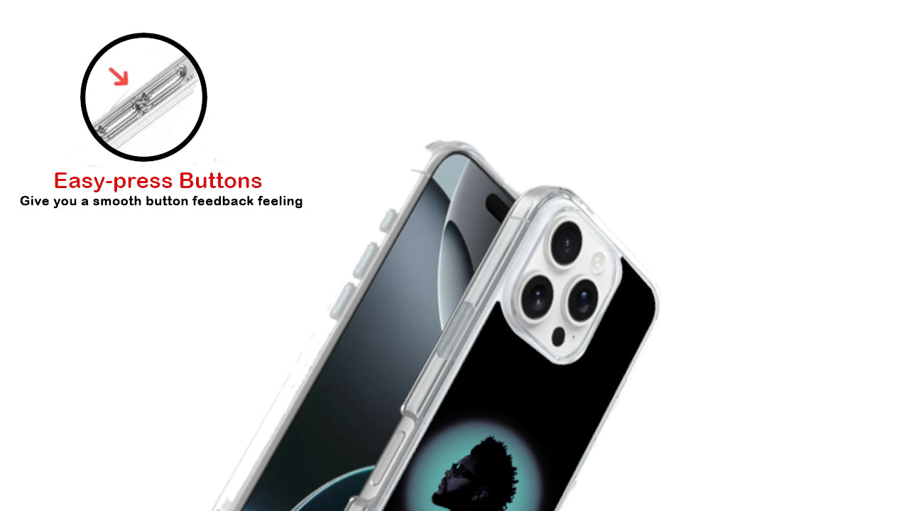 The Weeknd Inspired Music Vibe Phone Case – Dark Silhouette Aesthetic