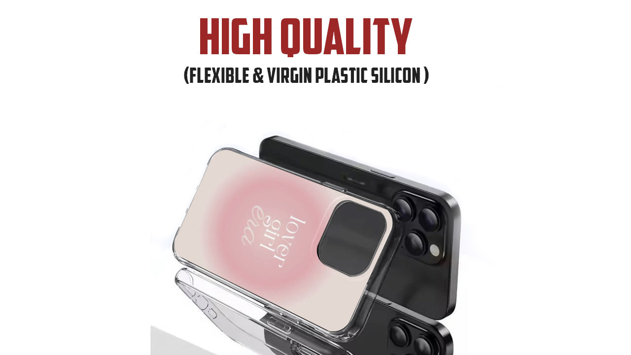 Lover Girl Era Aesthetic Phone Case – Gradient Pink & Beige Style