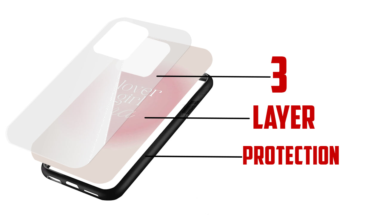 Lover Girl Era Aesthetic Phone Case – Gradient Pink & Beige Style