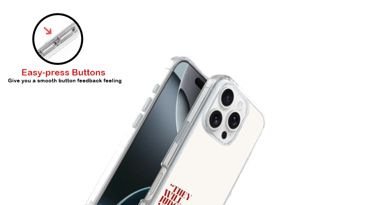 They Will Judge You Anyway, So Keep Going Phone Case – Empowerment & Drive
