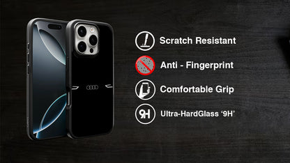 Minimal Audi Aesthetic Phone Case – Supercar Design