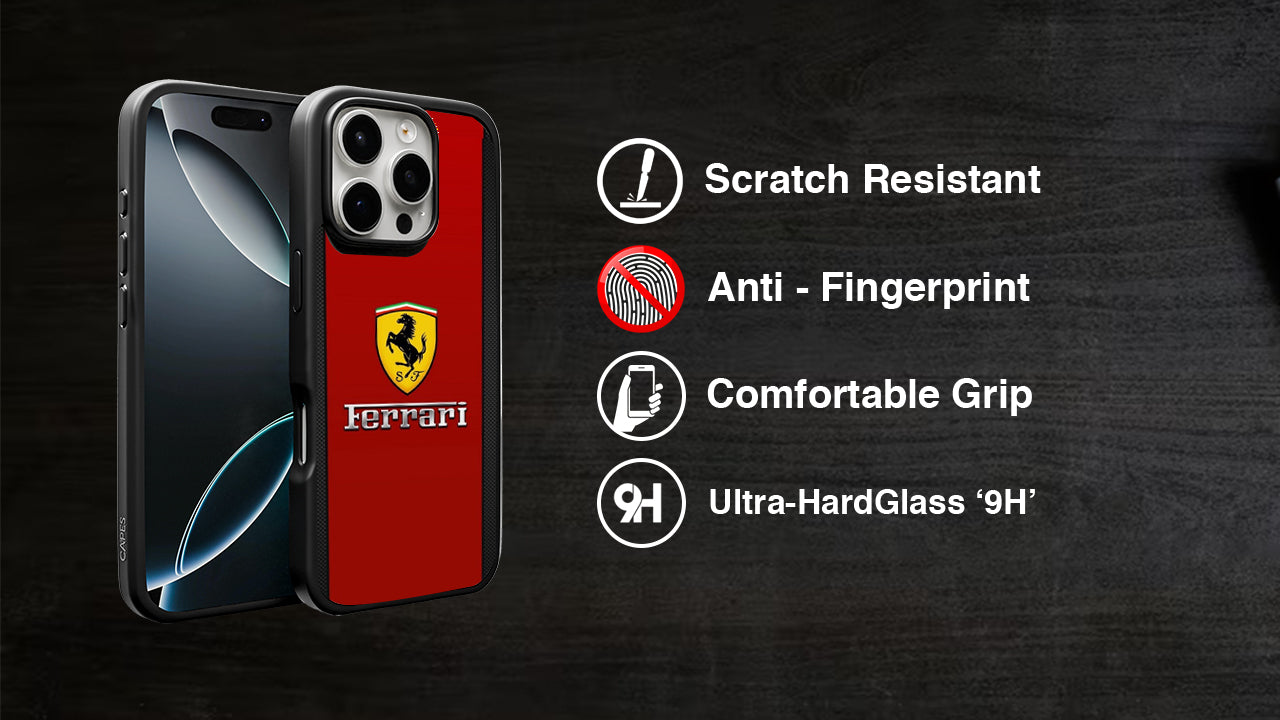 Ferrari F1 Racing Team Red Phone Case by CaseAdvisor