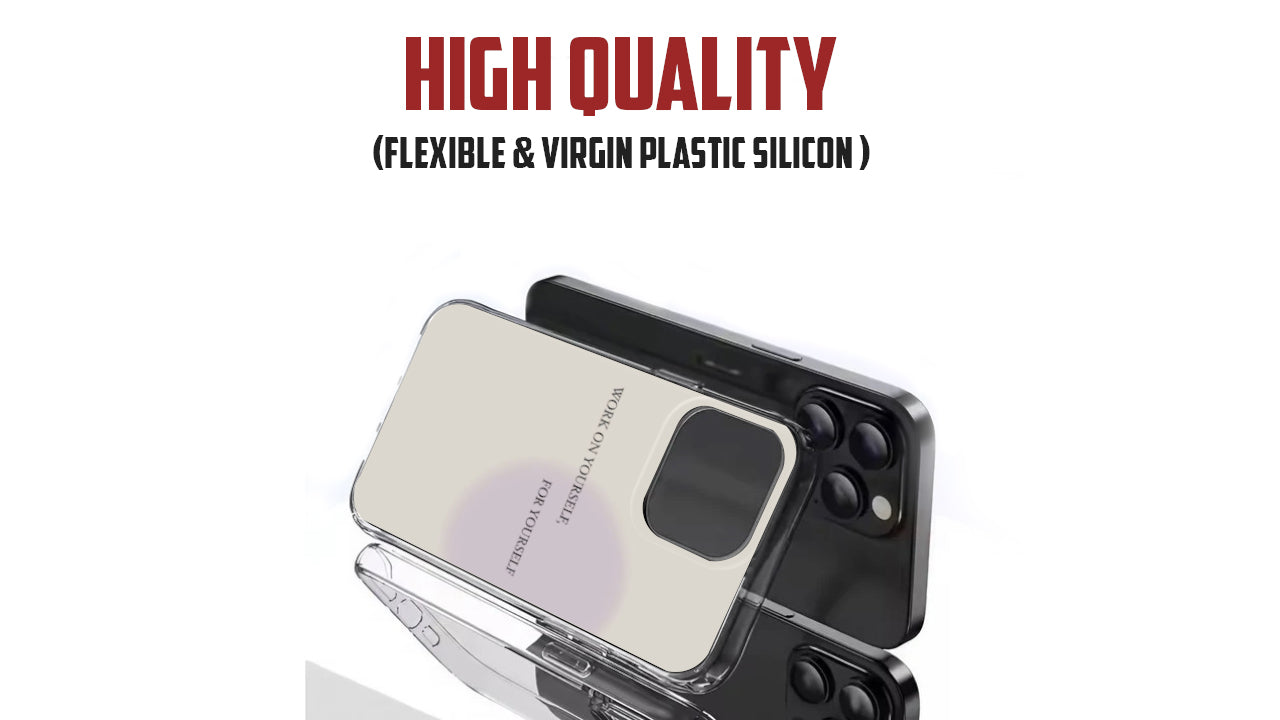 Work On Yourself Motivational Quote Phone Case-Minimalist Aesthetic