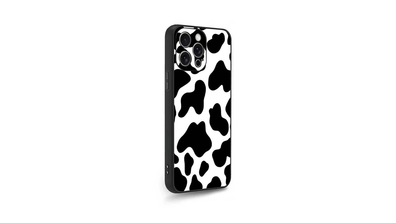 Chic Black Bows Pattern Phone Case – Elegant Aesthetic Design