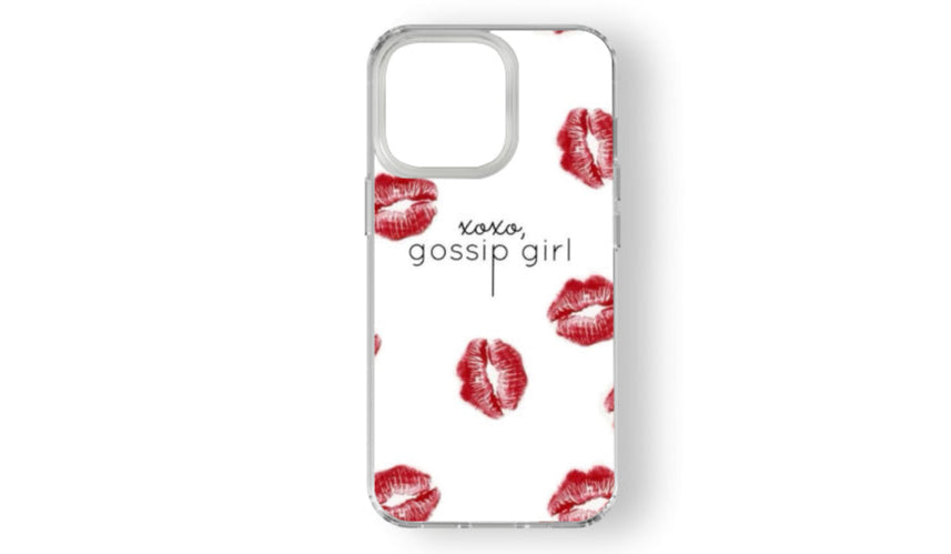 XOXO Gossip Girl Iconic Red Lips Phone Case – Pop Culture Design