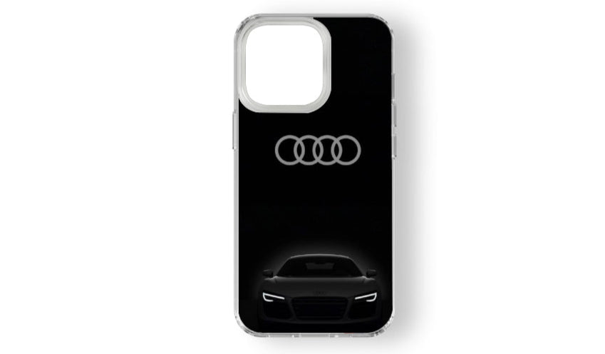 Audi R8 Supercar Logo Phone Case – Luxury Sport Car Design