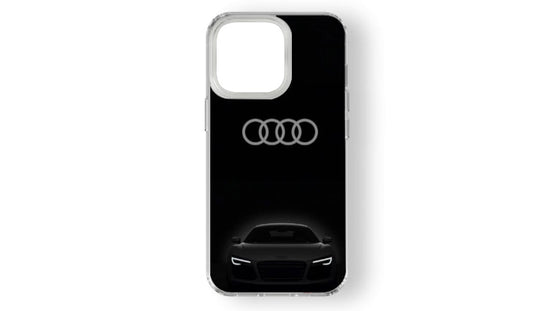 Audi R8 Supercar Logo Phone Case – Luxury Sport Car Design