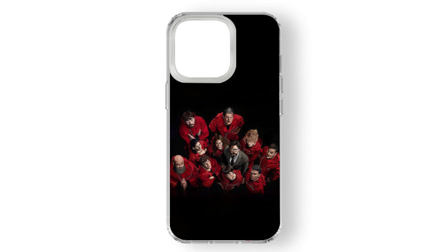 Money Heist Inspired Phone Case – La Casa de Papel Red Jumpsuit Design