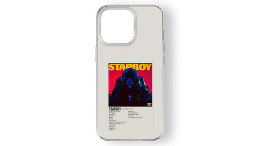 The Weeknd Starboy Album Art Phone Case – Iconic Music Cover Design