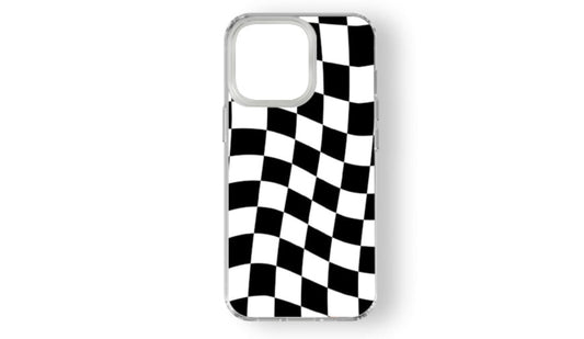 Classic Checkered Flag Phone Case – Race Car Style & Checkerboard Design