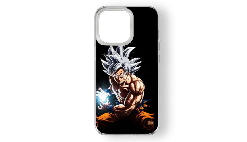Ultra Instinct Anime Warrior Phone Case – Shonen Energy Glow Design