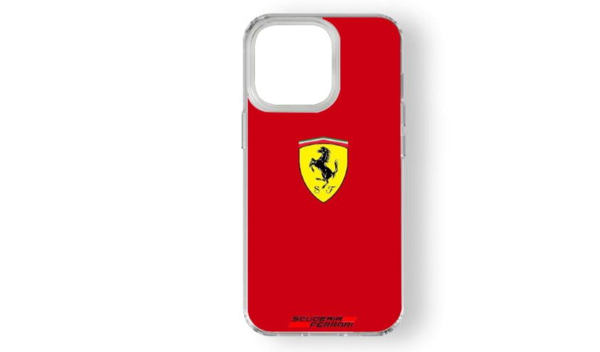 Ferrari Logo & Scuderia Phone Case – Classic Red Racing Design