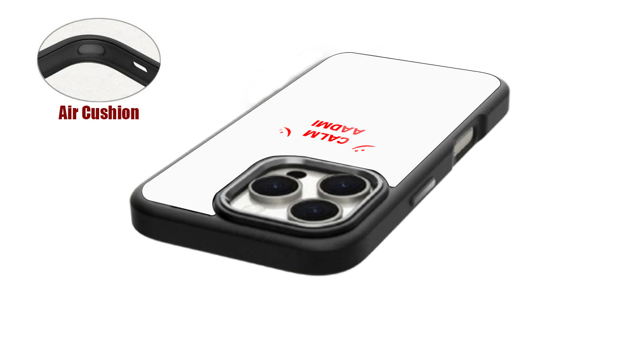 "Calm Aadmi" Phone Case – Chill Vibes & Minimalist Design