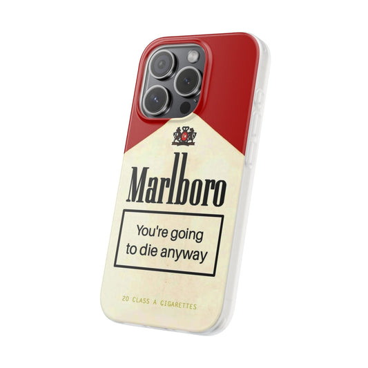 Marlboro Style Aesthetic Quote Phone Case