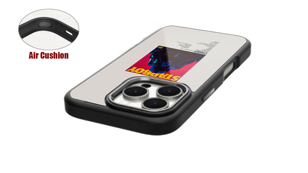 The Weeknd Starboy Album Art Phone Case – Iconic Music Cover Design