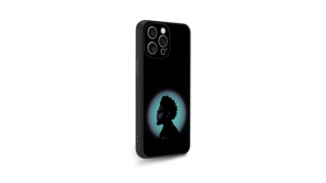The Weeknd Inspired Music Vibe Phone Case – Dark Silhouette Aesthetic
